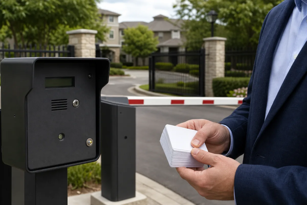 Editorial access-control image for DoorKing DKProx Compatible Cards: Skip the Dealer