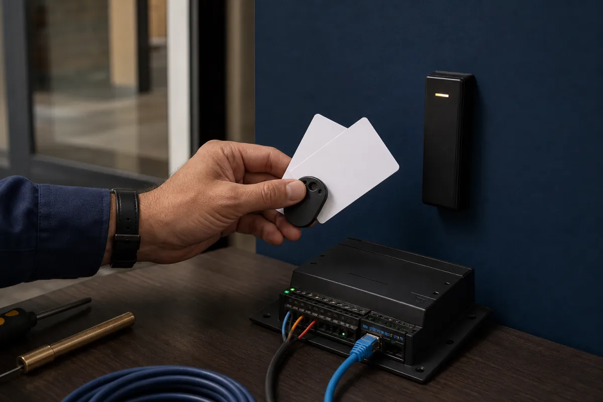 Editorial access-control image for Keri Systems NXT Compatible Cards: NetXtreme Reader Guide