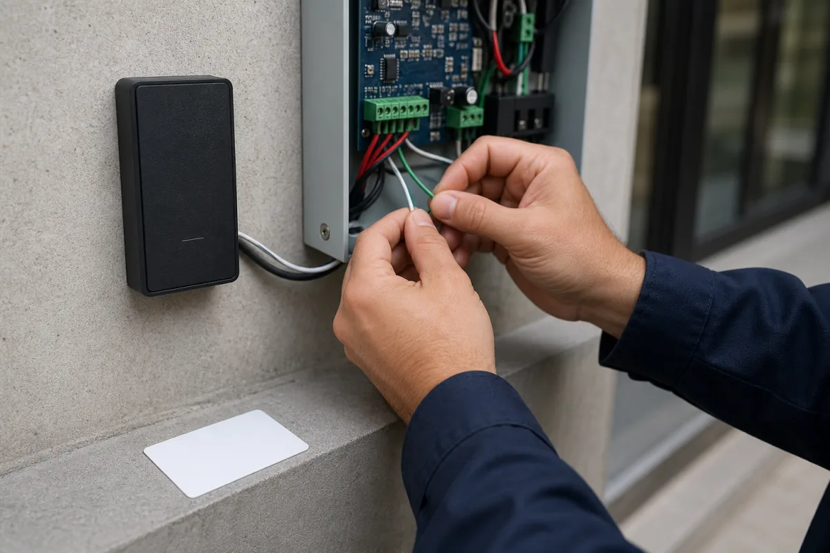 Editorial access-control image for What Is Wiegand 26-Bit? The Universal Access Card Format Explained